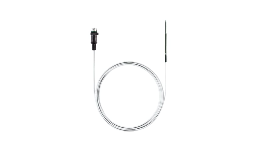 Penetration probe NTC with ribbon cable, cable length 2 m, IP 54, fixed cable