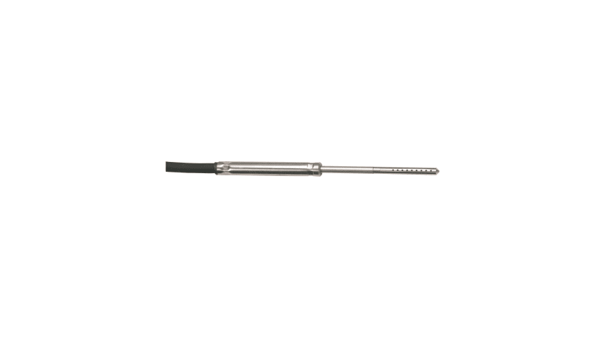 Humidity / Temperature Probe for H4D/E, tip Ø 4 mm x 125 mm, 0 to 104°F / -0 to +40°C, 0-100 %RH, mini DIN plug, cable 7 ft.