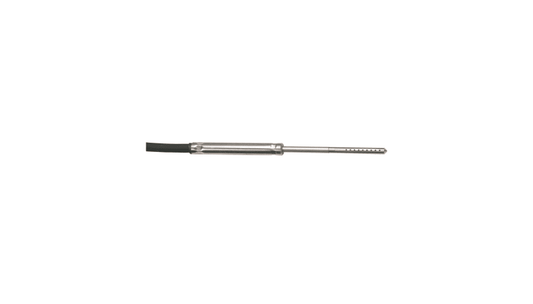 Humidity / Temperature Probe for H4D/E, tip Ø 4 mm x 125 mm, 0 to 104°F / -0 to +40°C, 0-100 %RH, mini DIN plug, cable 7 ft.