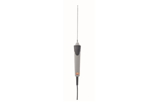 Hi-temp surface probe with small flat head