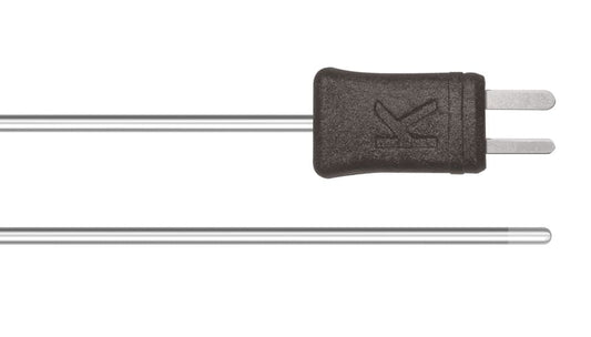 Immersion measurement tip Ø 3 mm, flexible, for measurements in air/exhaust gases (not suitable for measurements in smelters), TC Type K, 39" cable, -328 to 2372°F / -200 to +1300 °C