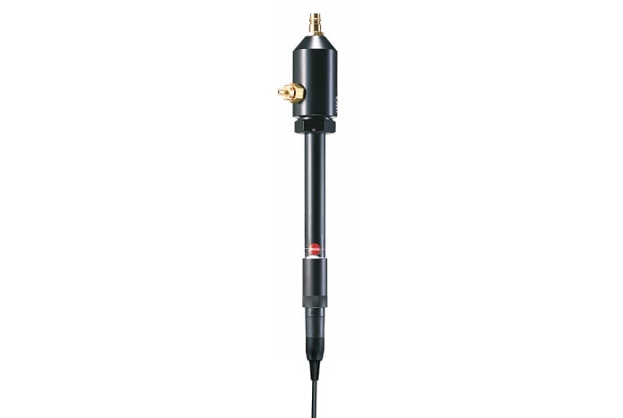 Pressure dewpoint probe for measurements in compressed air systems, probe length 300 mm, -22 to 122°F / -30 to +50°C tpd, 0 to +100 %RH, fixed cable