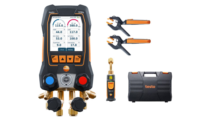 testo 558s Digital Manifold Kit