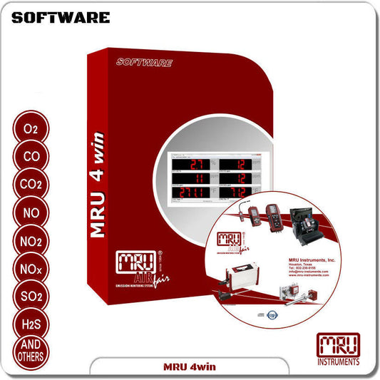 MRU 4 Win – Combustion Emission Software for Windows