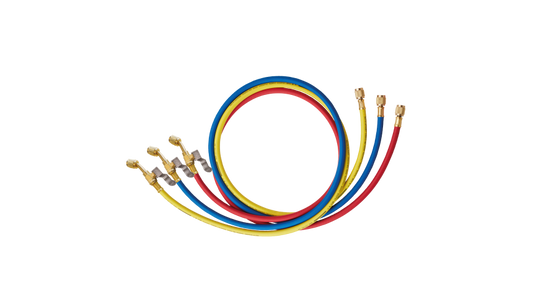 3 hose set with valve low loss
1/4" to 1/4"