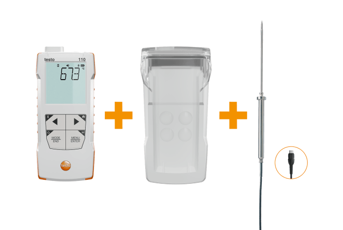 testo 110 Food Set incl. stainless steel probe