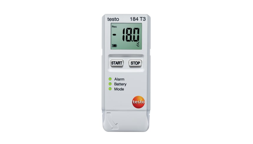 testo 184 T3 data logger w/ display
