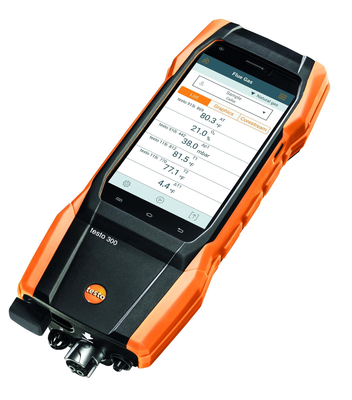 testo 300 - Combustion analyzer LL - Industrial 2-gas meter (for upgrading)