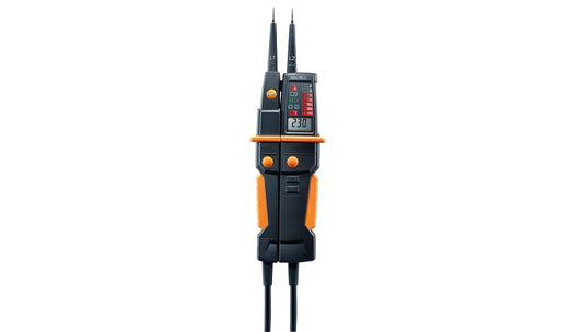 testo 750-3 Voltage, continuity, phase sequence tester w/GFCI test, 3 digit LCD, & flashlight