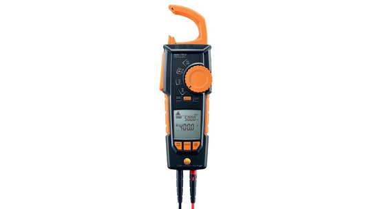 testo 770-2 TRMS Clamp Meter & adapter for type K thermocouple