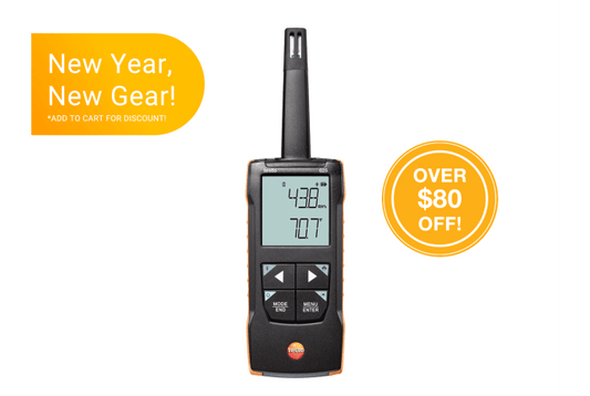 testo 625 – Digital thermohygrometer with App connection