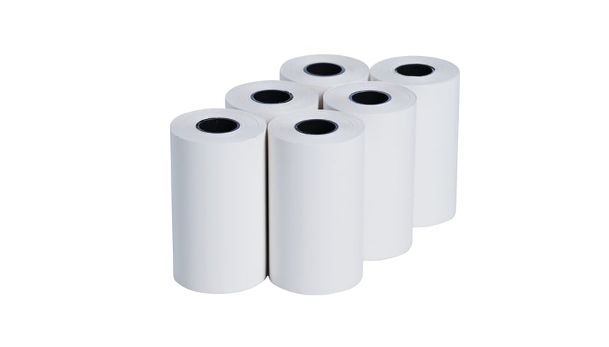 Thermal printer paper - 6 rolls (10 year legibility)