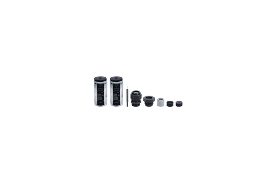 Salt solutions for checking RH probe perfromance, 11.3% and 75.3% RH, w/ adapter for humidity probe