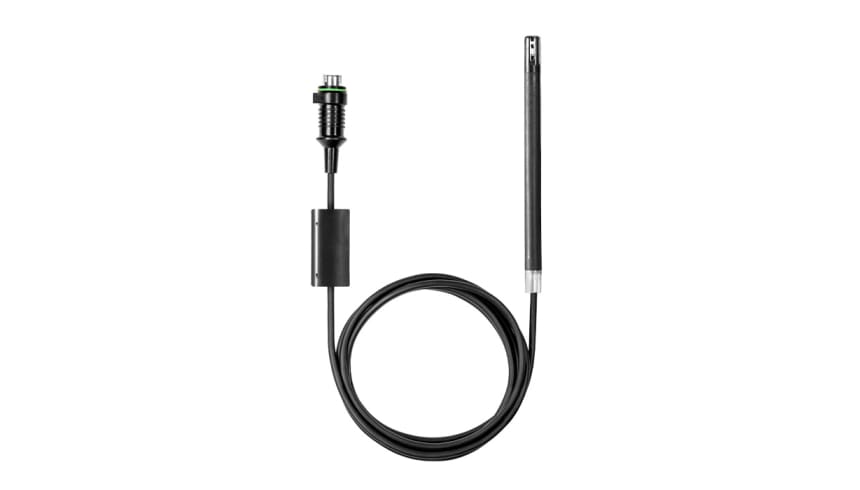 Humidity / Temperature Probe for H4D/E, tip Ø 12 mm x 160 mm, -4 to 158°F / -20 to +70°C, 0-100 %RH, mini DIN plug, cable 4 ft.