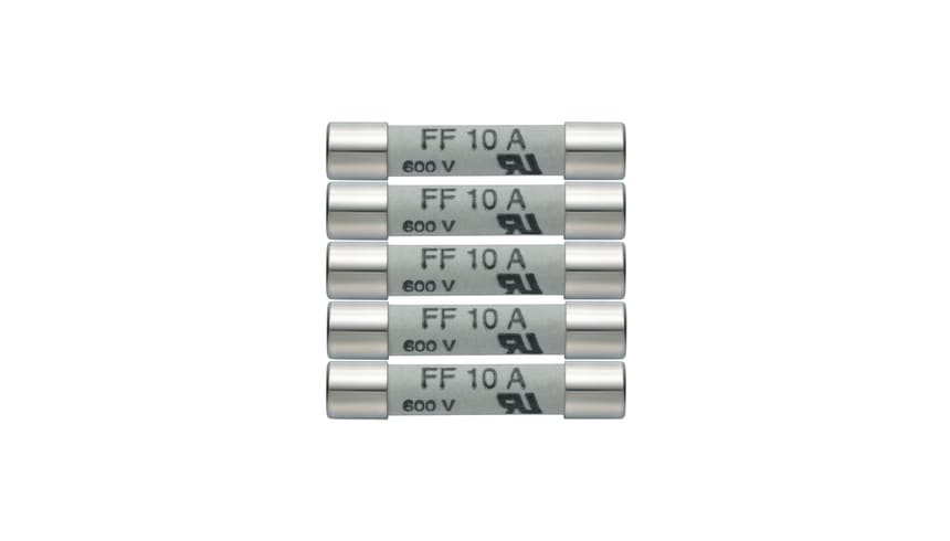 Fuse set 5x 10A/600V