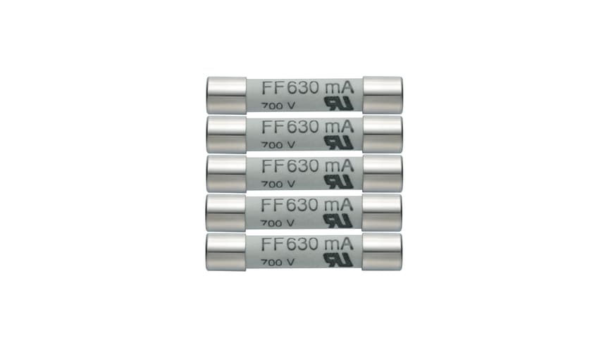 Fuse set 5x 630mA/600V