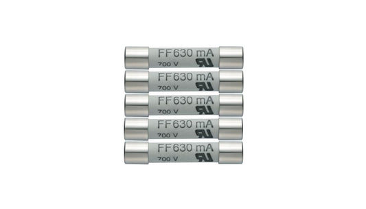 Fuse set 5x 630mA/600V