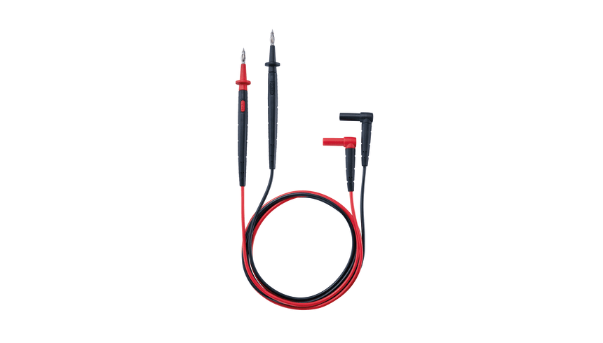 Set 0.16" x 0.71" (4mm x 18mm) 600V test leads (90° plug)