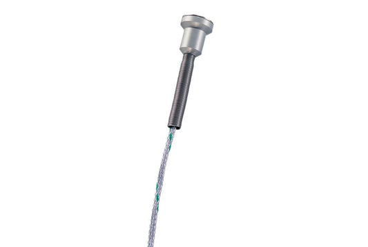 10N magnetic probe for higher temp (2.2 lbs. holding force), TC Type K, tip Ø 21 mm x 75 mm, -58 to 752°F / -50 to +400°C, 5.1 ft / 1.57 m cable with 2 strain relieves