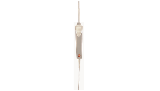 Air probe TC type T,  tip Ø 4 mm x 50 mm, probe Ø 5 mm x 112 mm, -58 to 662°F / -50 to +350°C, handle + 3.9 ft / 1.2 m cable