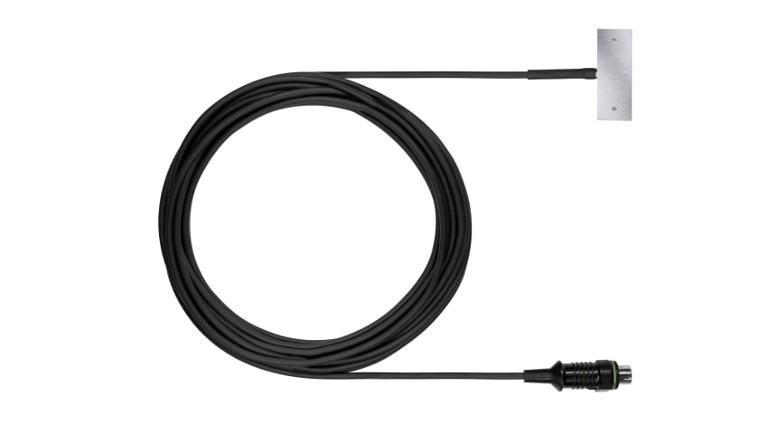Flat wall surface temperature NTC probe, -58 to +176°F / -50 to +80°C, 9.8 ft cable