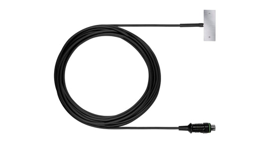 Flat wall surface temperature NTC probe, -58 to +176°F / -50 to +80°C, 9.8 ft cable