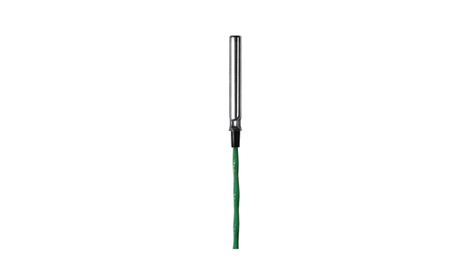 Industrial TC type K probe with stainless steel sleeve, Ø 0.24", 1.6" length, 6 ft cable, -58 to 400°F