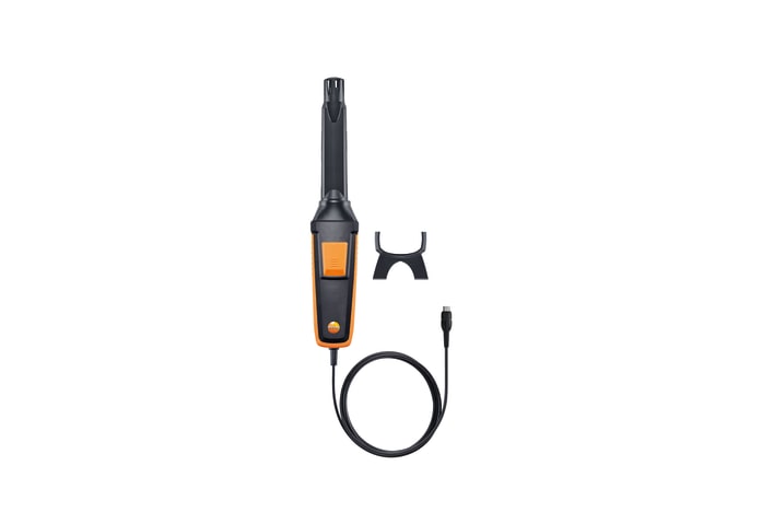 CO2 probe incl. temperature and humidity sensor, fixed cable