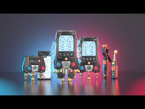 testo 550i Smart Kit - App operated Manifold with wireless temperature probes
