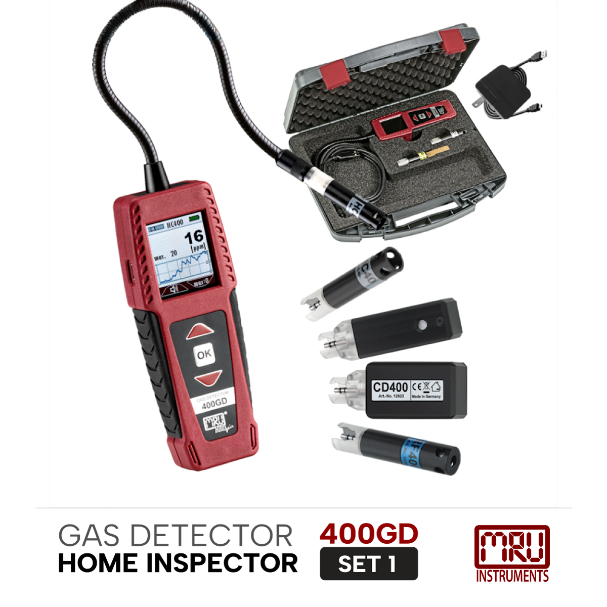 Home Inspector Kit HIK-1 – Gas Detector 400GD