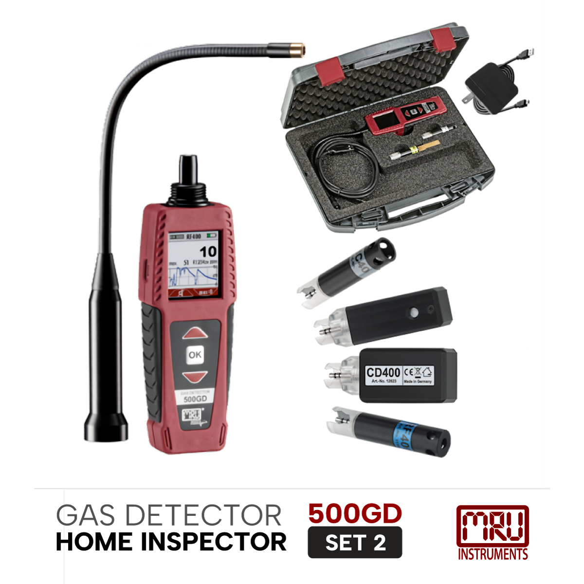 Home Inspector Kit HIK-2 – Gas Detector 500GD