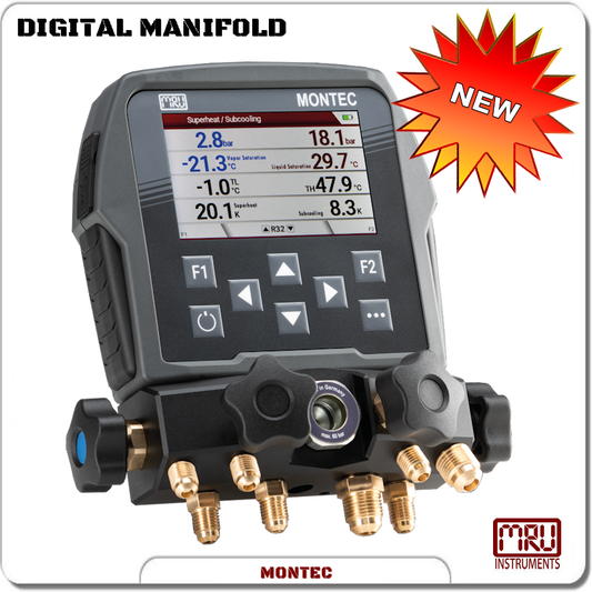 MONTEC – DIGITAL MANIFOLD GAUGE