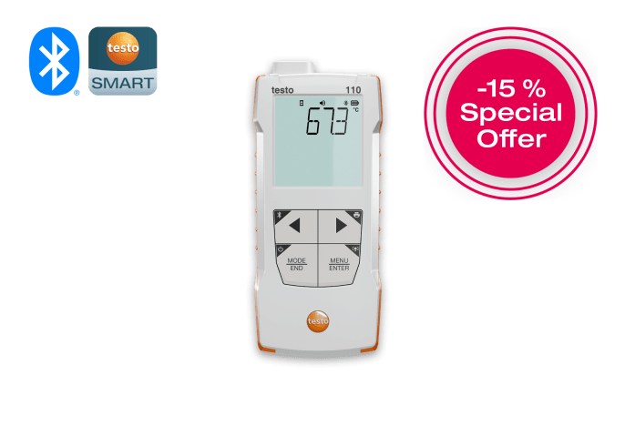 testo 110 Food (incl. TopSafe)