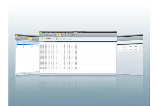 easyEmission software with USB cord (mini USB to standard-USB)