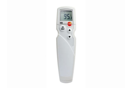 testo 105 with frozen food tip