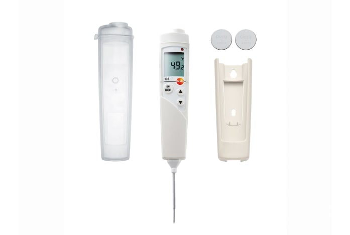 testo 106 Food Thermometer with TopSafe