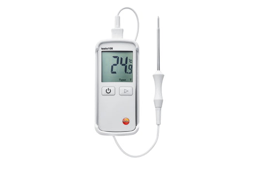 testo 108 Type K Waterproof Food Thermometer (Temperature Measuring Instrument)