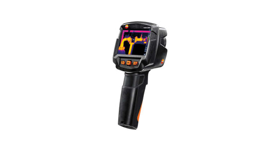 testo 868s Thermal Imager
with Wi-fi module, USB cable, power supply, lithium-ion rechargeable battery, professional software, 3 x testo ε-markers, commissioning instructions, calibration protocol and case