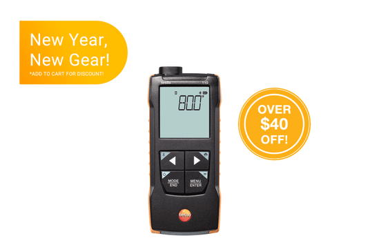 testo 110 – NTC and Pt100 temperature measuring instrument with App connection