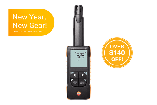 testo 535 – Digital CO₂ measuring instrument with App connection