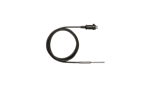 Immersion / penetration temp. NTC probe, tip Ø 3 mm x 40 mm,  -31 to 176°F / -35 to +80°C, 5 ft / 1.5 m cable